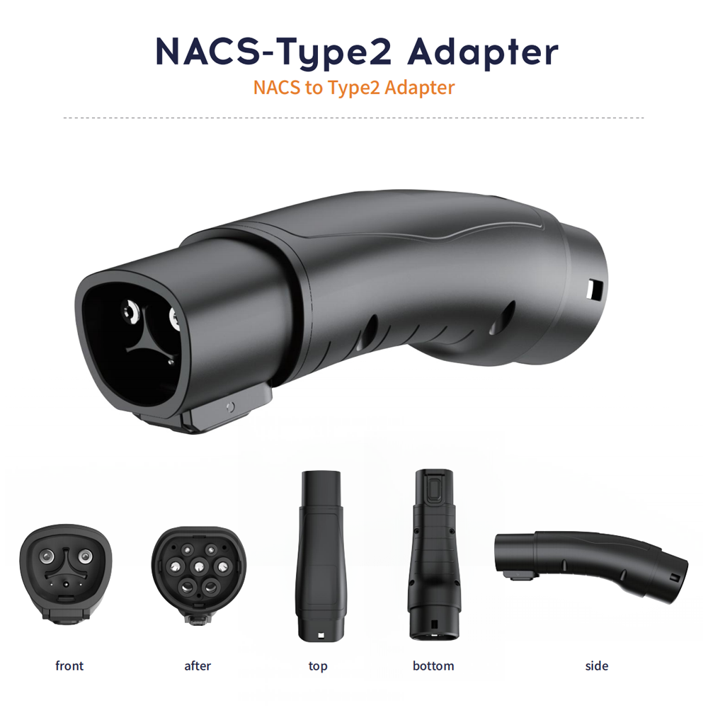 NACS to Type 2 Adapter 7kW (GCC / Type 2)