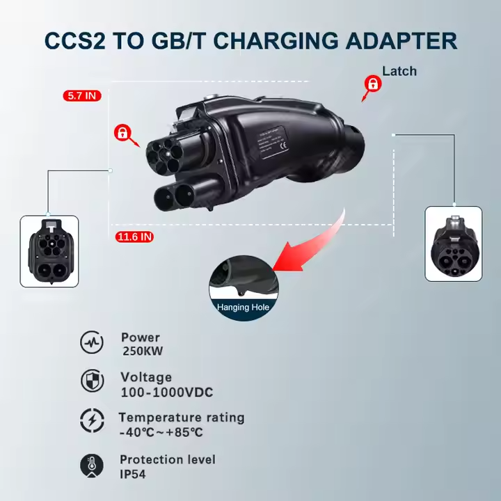 CCS2 to GBT Adapter 300kW (China/GBT)