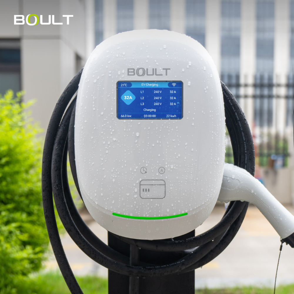 Wall EV Charger 22kW, BOULT-BDP01-W (GCC/Type 2)