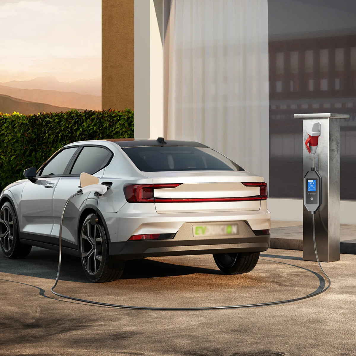 Portable EV Charger 22kW, EVFL (GCC/Type 2)