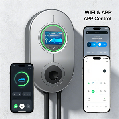 Wall EV Charger 11kW for US Tesla, EVFL (USA/NACS)