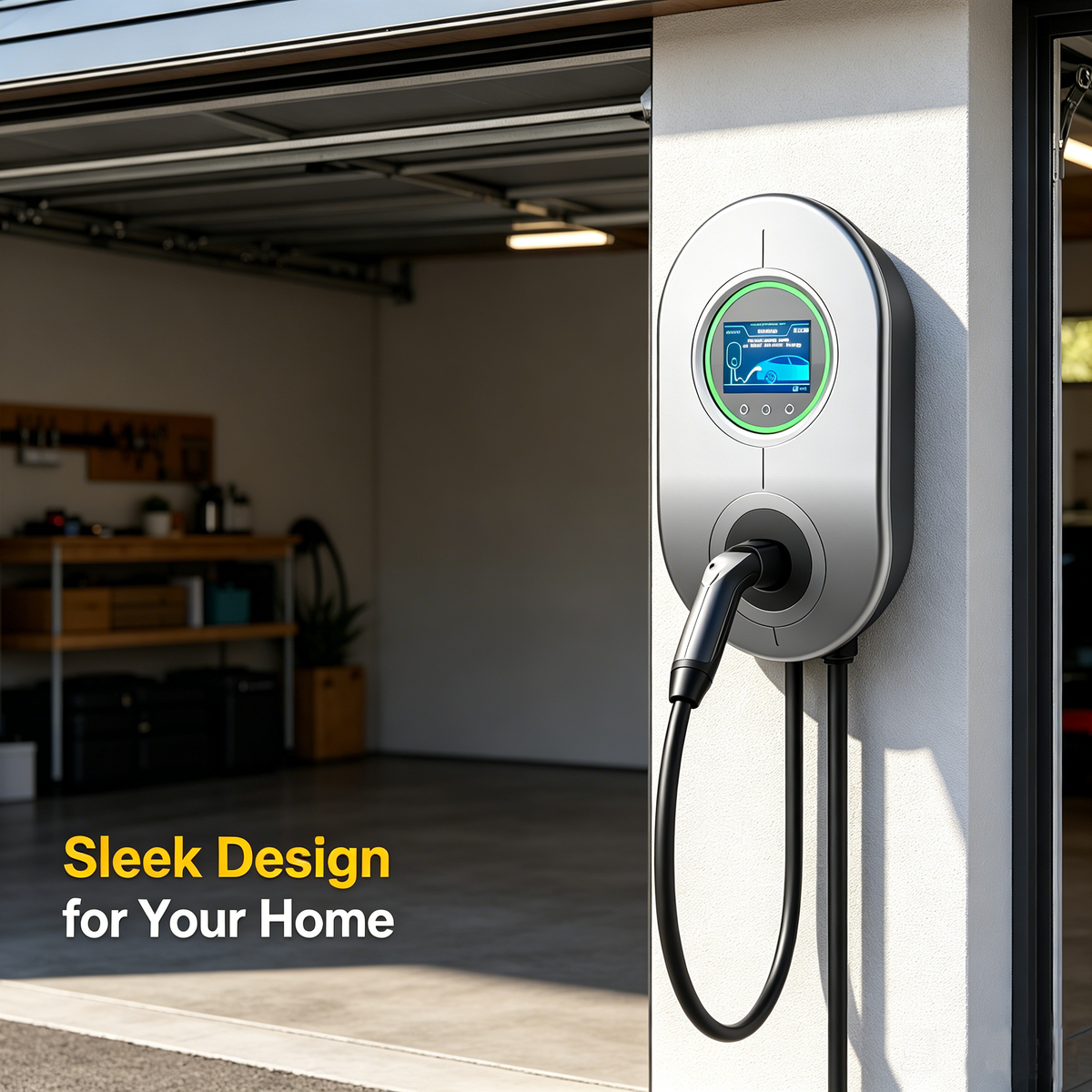 Wall EV Charger 11kW for US Tesla, EVFL (USA/NACS)