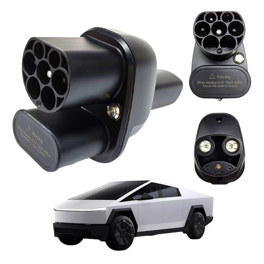 CCS2 to Tesla 3/Y/S & Cybertruck Adapter 250A DC & 32A AC (USA/NACS)
