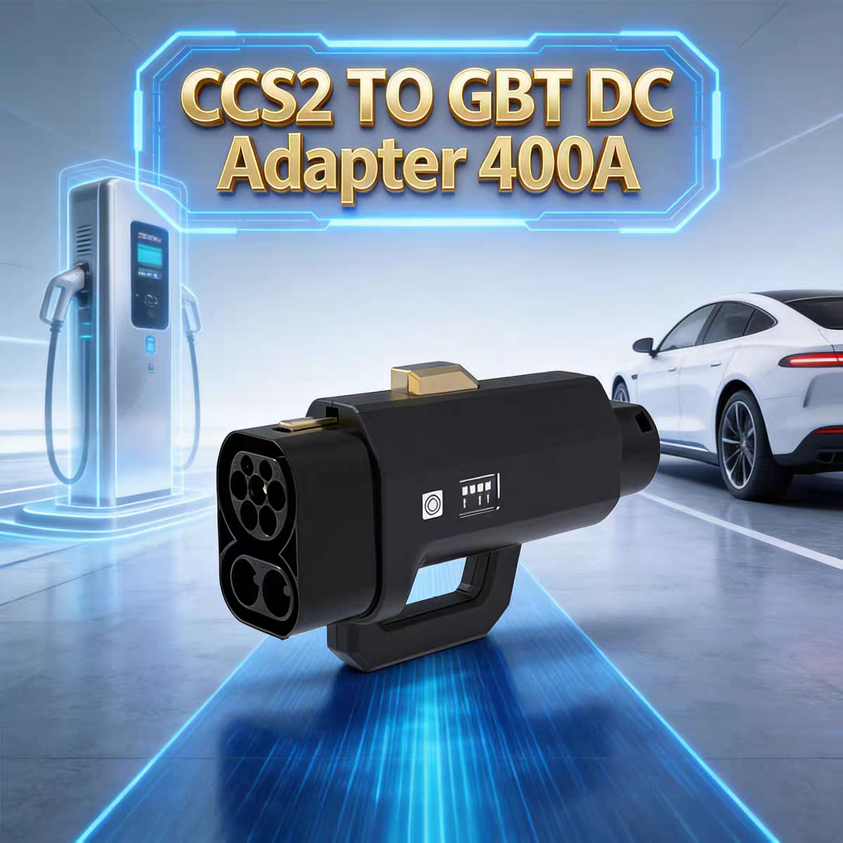 CCS2 to GBT Adapter 400A, TARY (China/GBT)